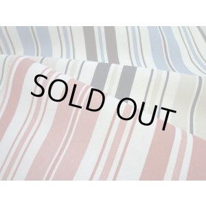 画像: フランス　インポート生地サンプル MATELAS　ストライプ　６色